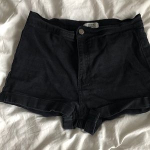 High waisted shorts